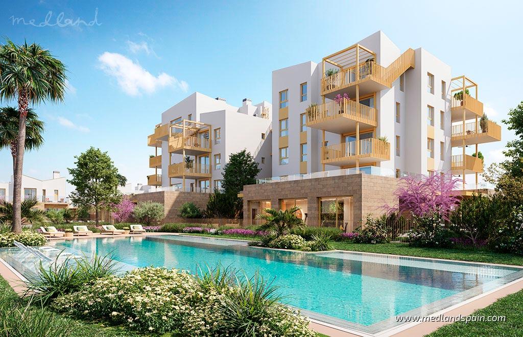 Tourist apartment with 2 bedrooms, 1 km from the beach in Lo Pagán